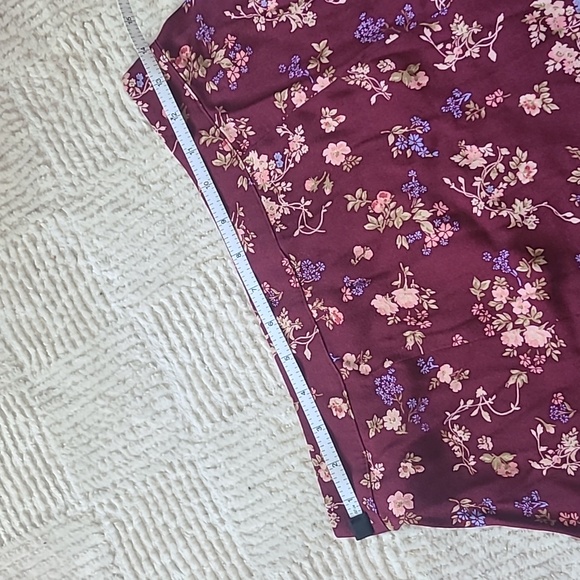 Reformation Mini A-Line Floral Flounce Skirt Size 6 - Picture 8 of 8